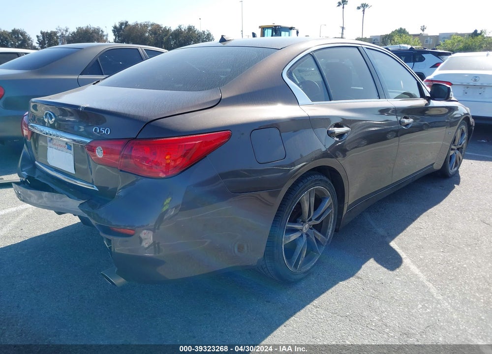 2015 INFINITI Q50 PREMIUM VIN: JN1BV7AP6FM355368