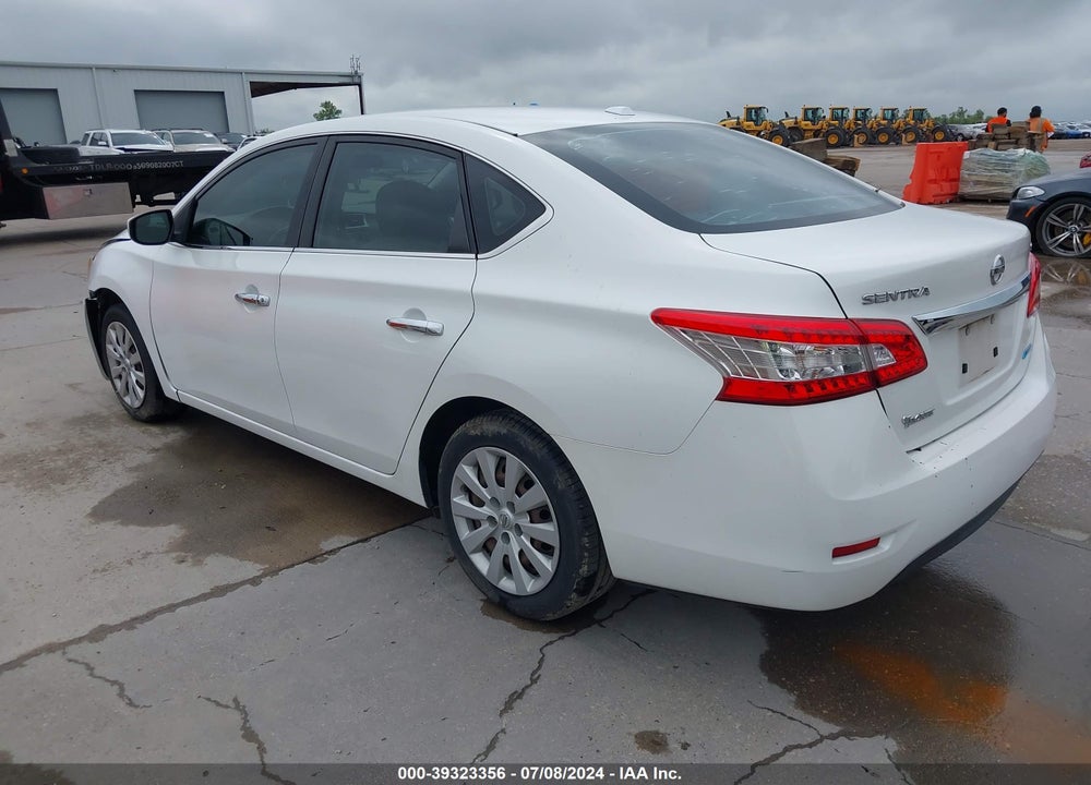 2014 NISSAN SENTRA SV VIN: 3N1AB7AP9EL637324