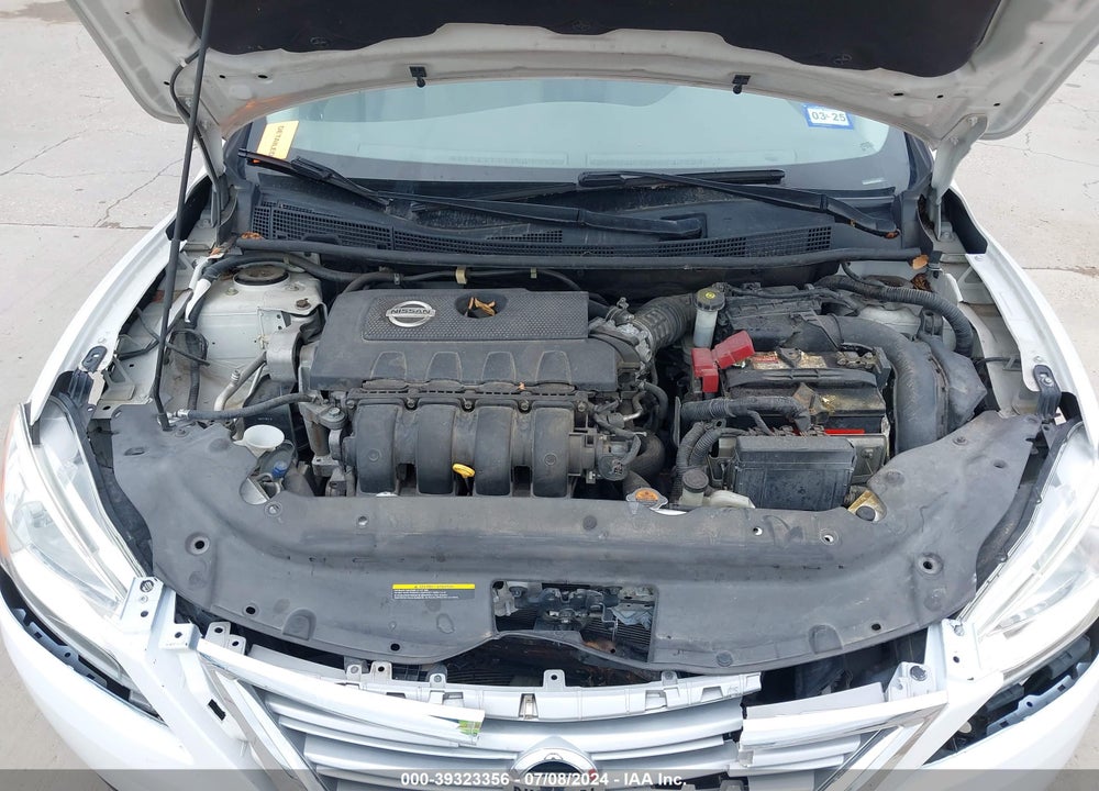 2014 NISSAN SENTRA SV VIN: 3N1AB7AP9EL637324