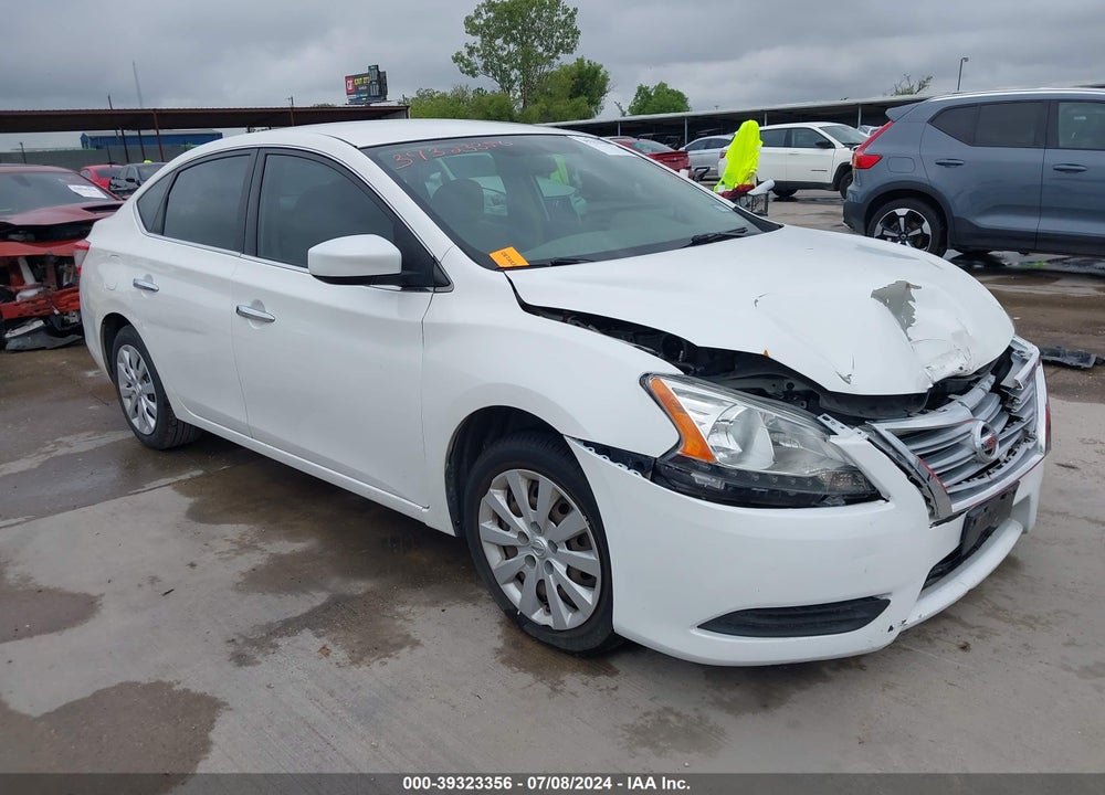 2014 NISSAN SENTRA SV VIN: 3N1AB7AP9EL637324