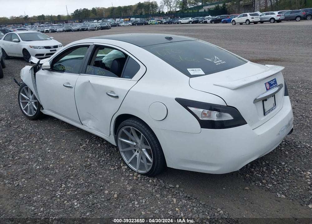 2009 NISSAN MAXIMA 3.5 SV VIN: 1N4AA51E09C827670