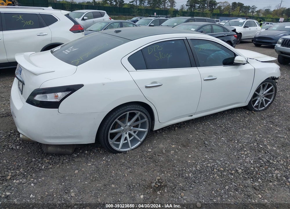 2009 NISSAN MAXIMA 3.5 SV VIN: 1N4AA51E09C827670