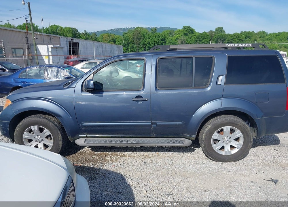 2007 NISSAN PATHFINDER LE VIN: 5N1AR18U17C634459
