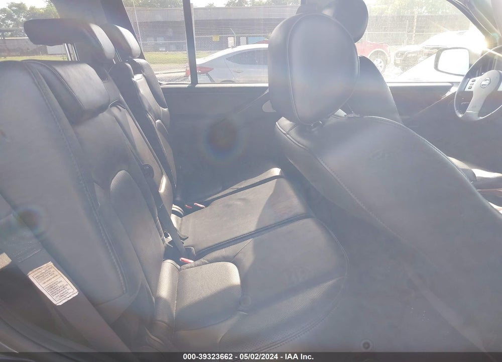 2007 NISSAN PATHFINDER LE VIN: 5N1AR18U17C634459