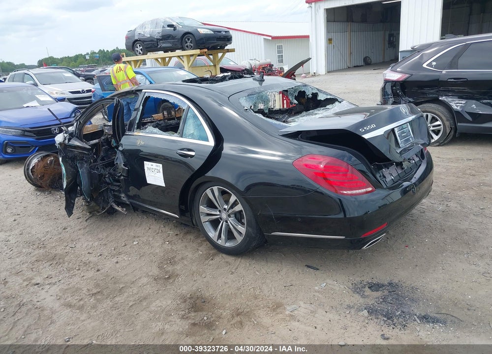 2015 MERCEDES-BENZ S 550 4MATIC VIN: WDDUG8FB4FA112443