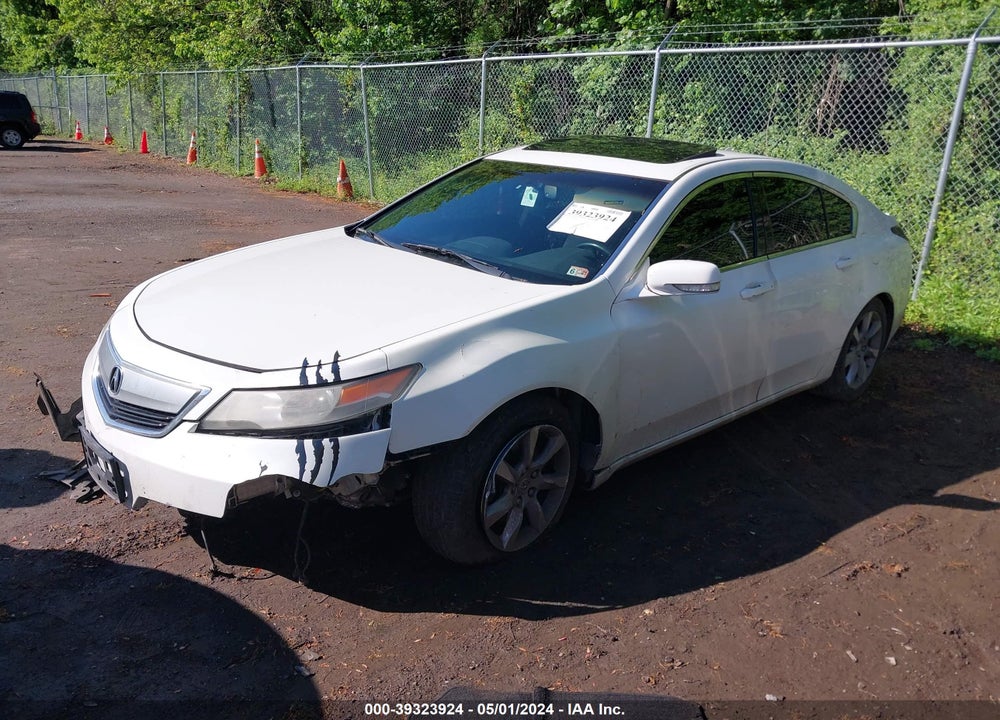 2012 ACURA TL 3.5 VIN: 19UUA8F28CA006117
