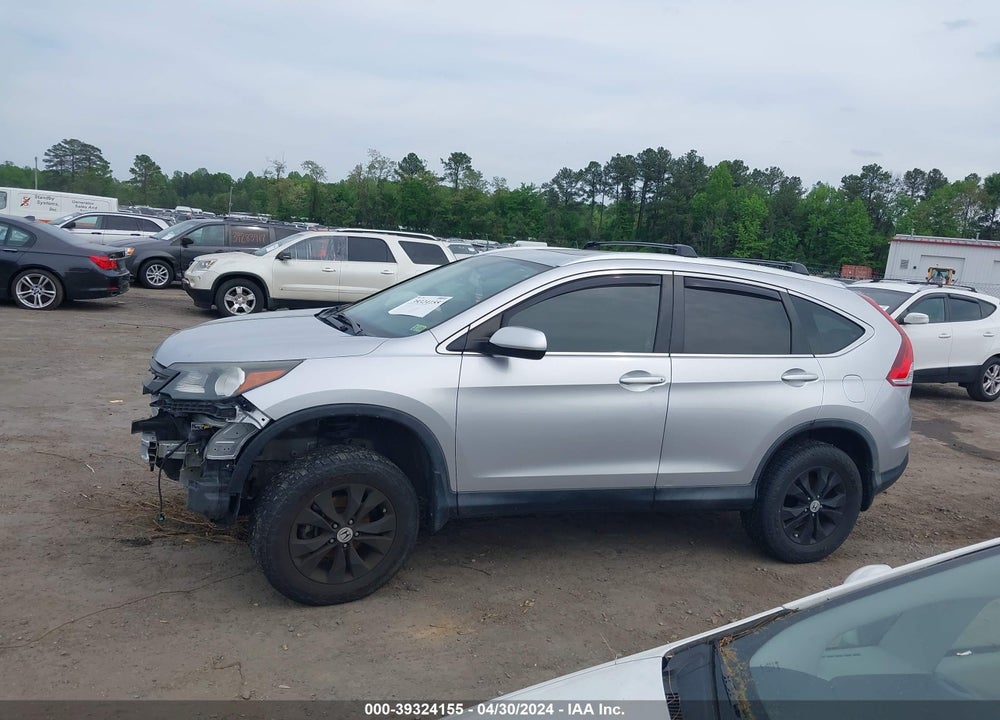 2014 HONDA CR-V EX-L VIN: 2HKRM4H72EH693474