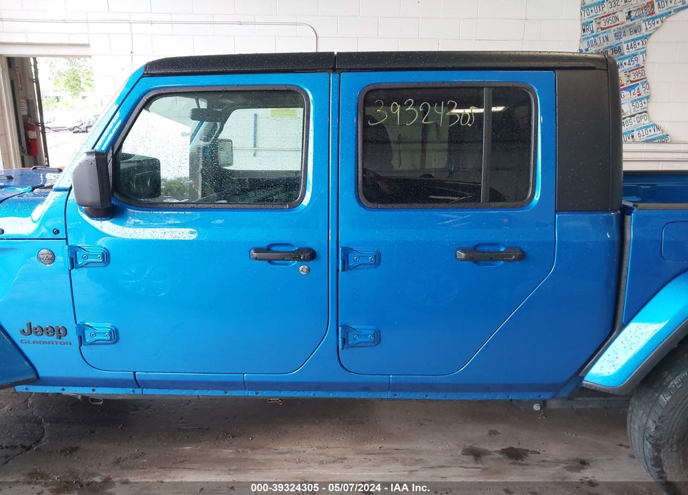 2022 JEEP GLADIATOR ALTITUDE 4X4 VIN: 1C6HJTAG3NL124855