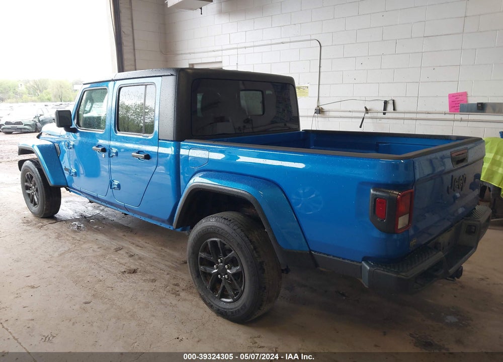 2022 JEEP GLADIATOR ALTITUDE 4X4 VIN: 1C6HJTAG3NL124855