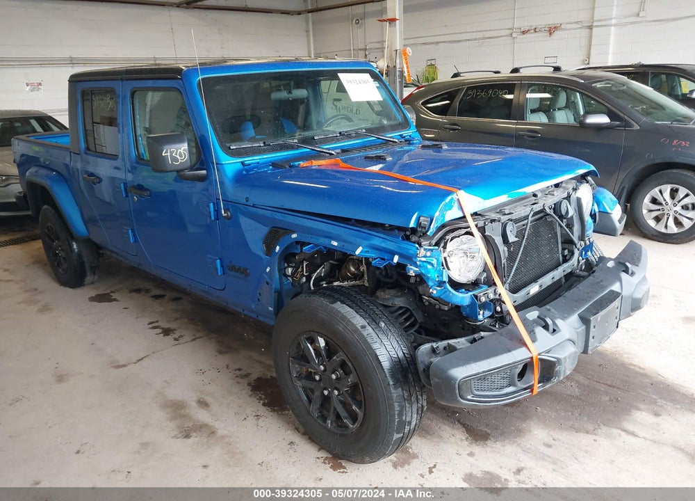 2022 JEEP GLADIATOR ALTITUDE 4X4 VIN: 1C6HJTAG3NL124855