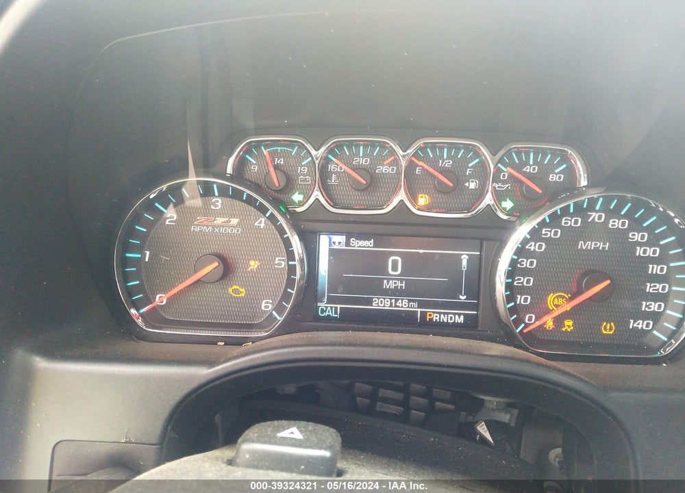 2016 CHEVROLET SILVERADO 1500 2LT VIN: 3GCUKREC6GG356980