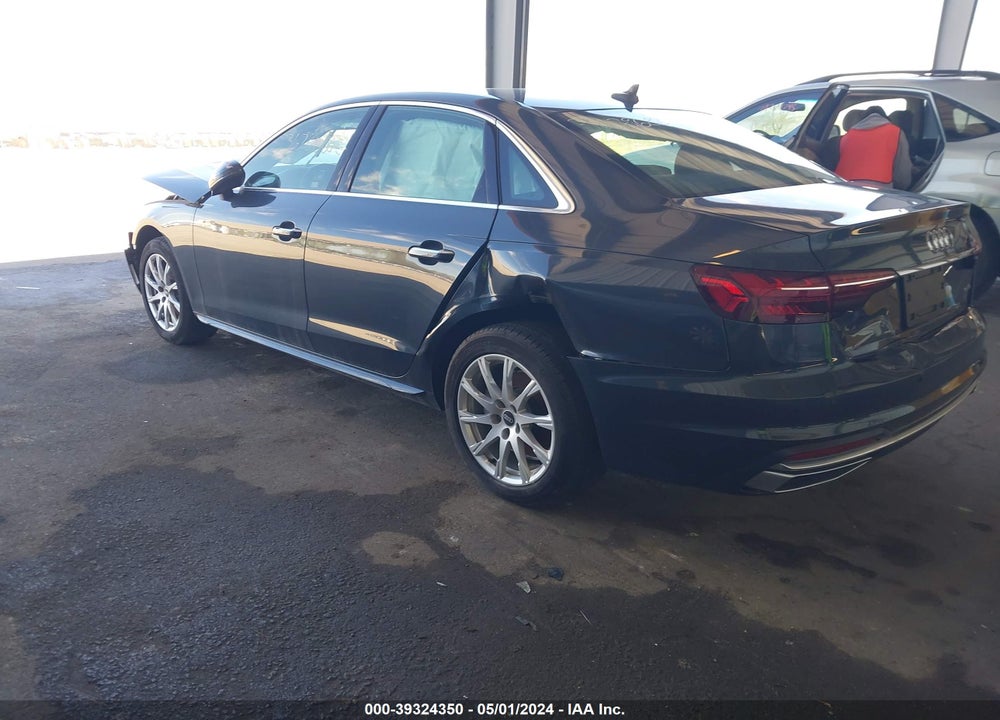 2022 AUDI A4 PREMIUM 40 TFSI QUATTRO S TRONIC VIN: WAUABAF4XNN003073