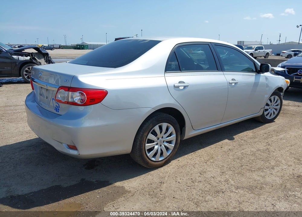 2012 TOYOTA COROLLA LE VIN: 5YFBU4EE1CP010006