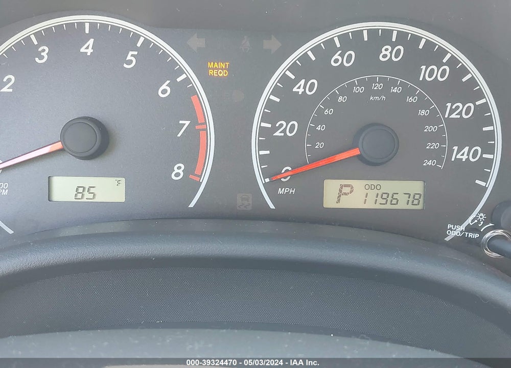 2012 TOYOTA COROLLA LE VIN: 5YFBU4EE1CP010006