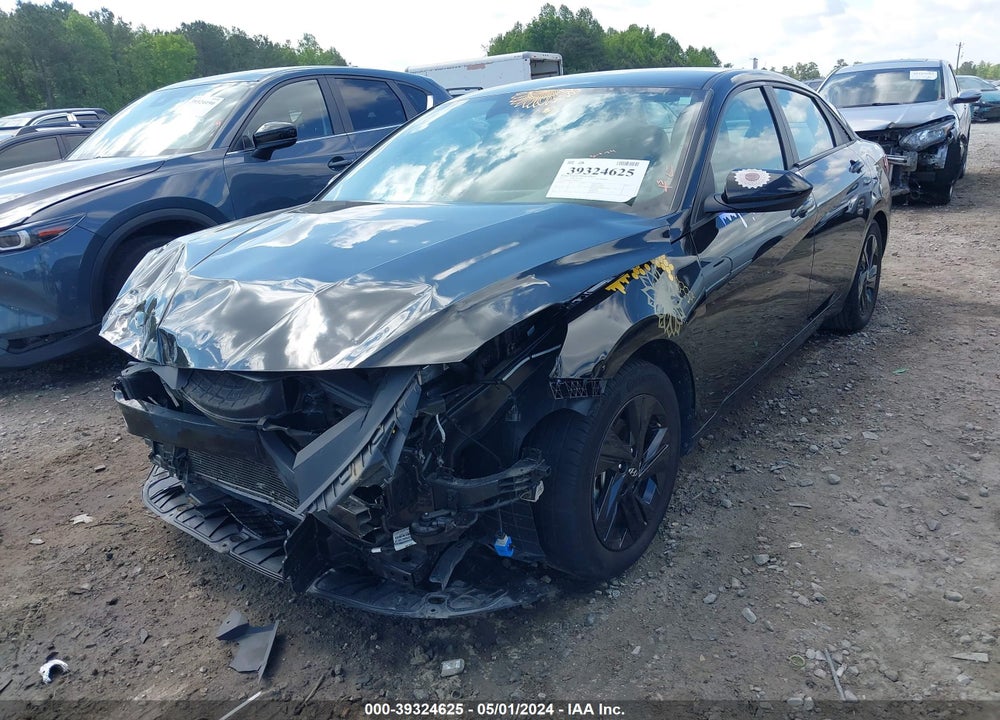 2021 HYUNDAI ELANTRA SEL VIN: 5NPLM4AG4MH033371
