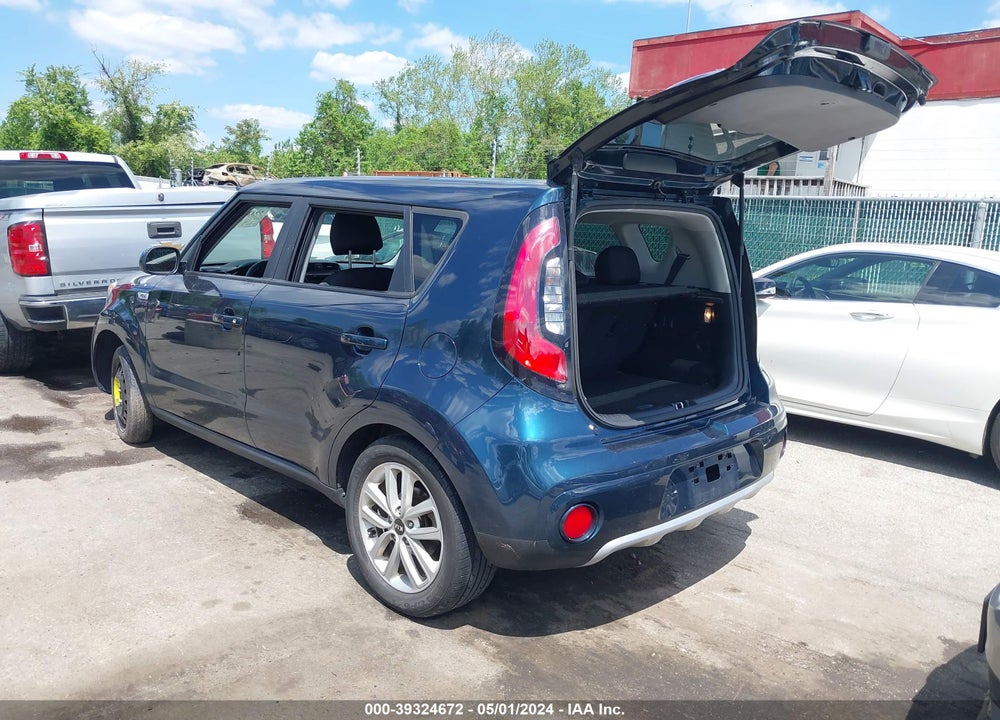 2019 KIA SOUL VIN: KNDJP3A51K7631183