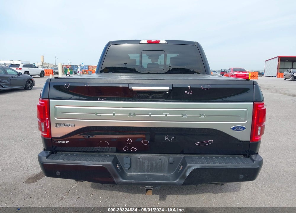2017 FORD F-150 LIMITED VIN: 1FTEW1EG0HFC70077