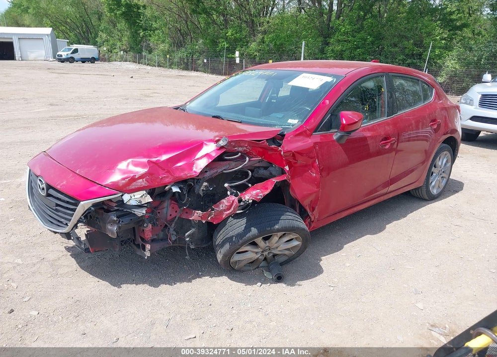 2014 MAZDA 3 S TOURING VIN: JM1BM1L33E1103813