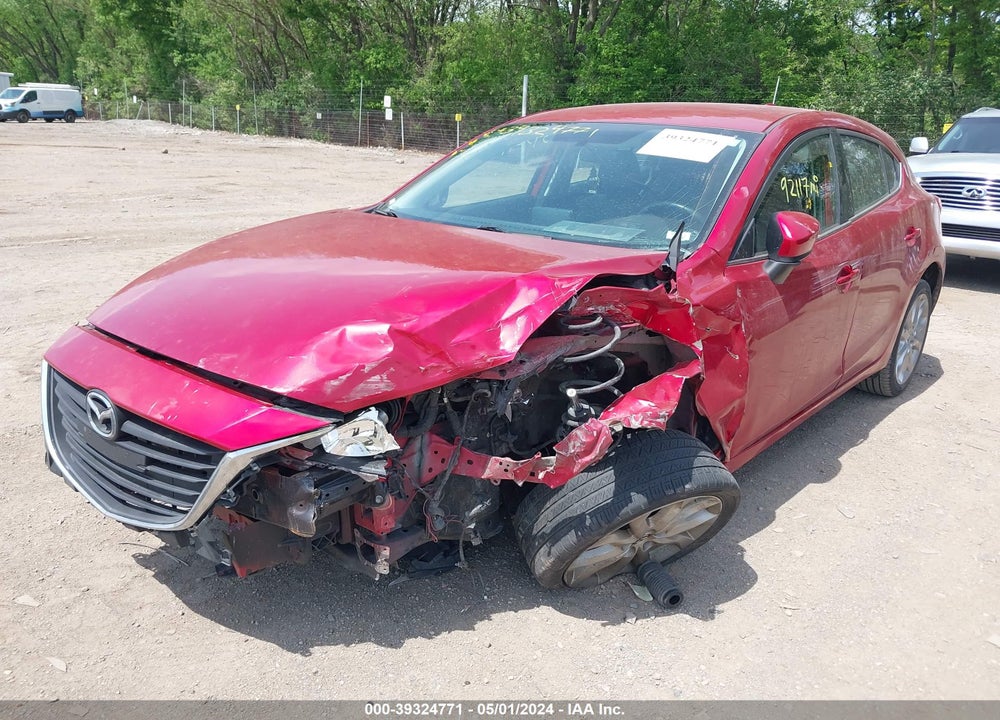 2014 MAZDA 3 S TOURING VIN: JM1BM1L33E1103813
