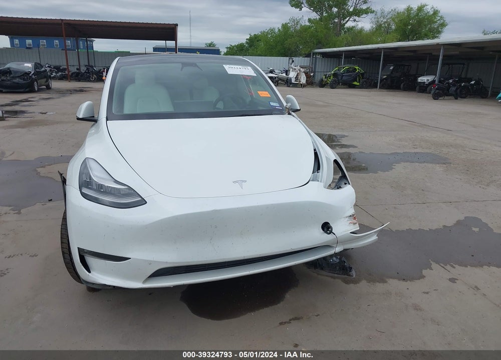 2023 TESLA MODEL Y AWD/LONG RANGE DUAL MOTOR ALL-WHEEL DRIVE VIN: 7SAYGDEE7PF607165