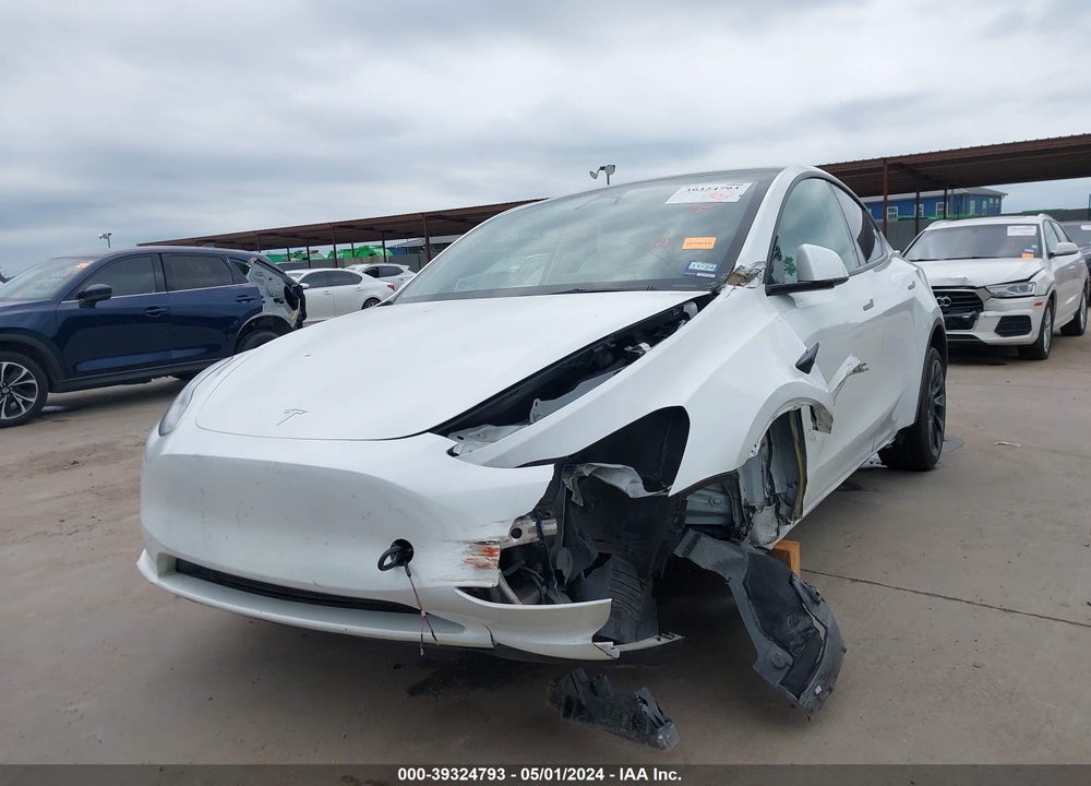 2023 TESLA MODEL Y AWD/LONG RANGE DUAL MOTOR ALL-WHEEL DRIVE VIN: 7SAYGDEE7PF607165