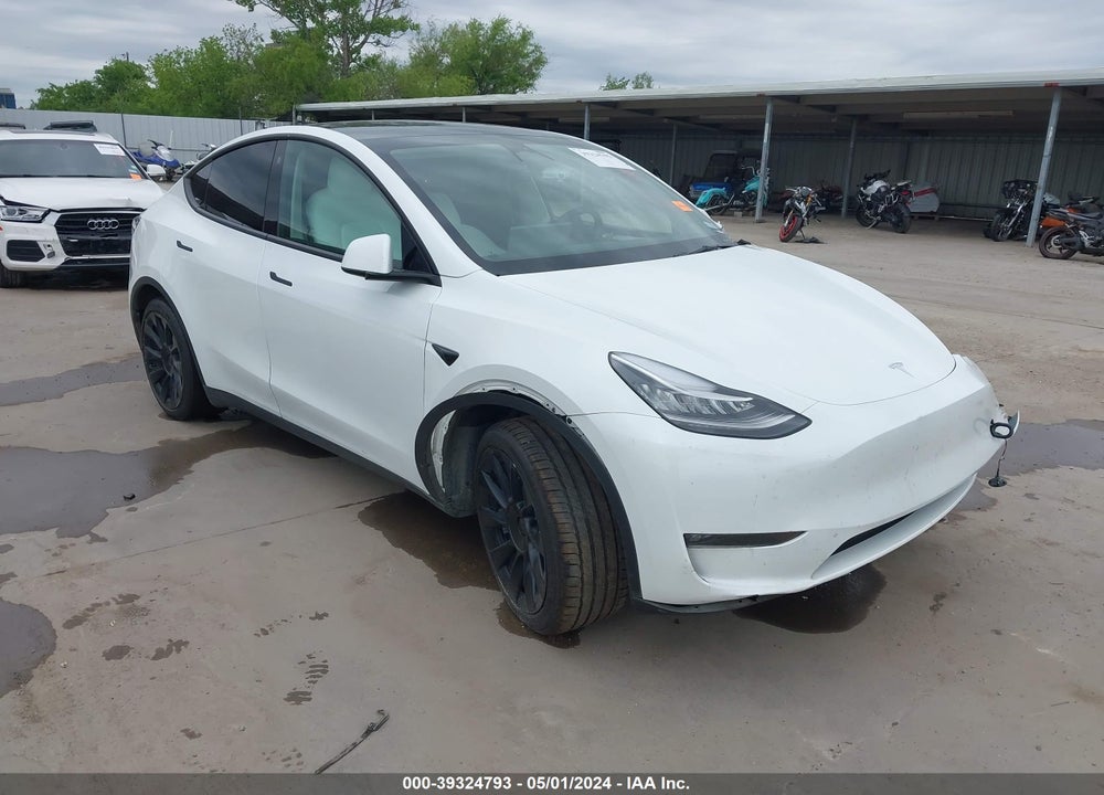 2023 TESLA MODEL Y AWD/LONG RANGE DUAL MOTOR ALL-WHEEL DRIVE VIN: 7SAYGDEE7PF607165