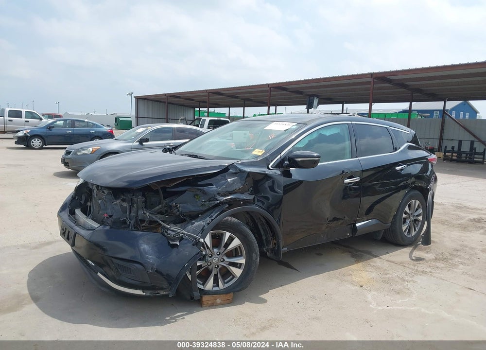 2015 NISSAN MURANO S VIN: 5N1AZ2MG7FN278138