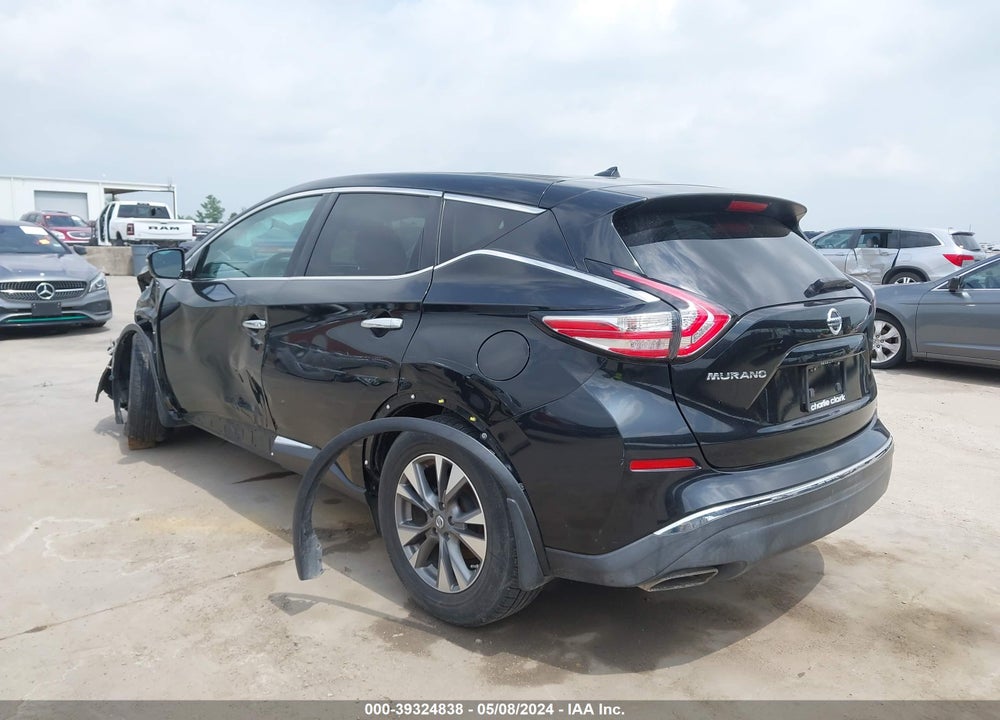 2015 NISSAN MURANO S VIN: 5N1AZ2MG7FN278138