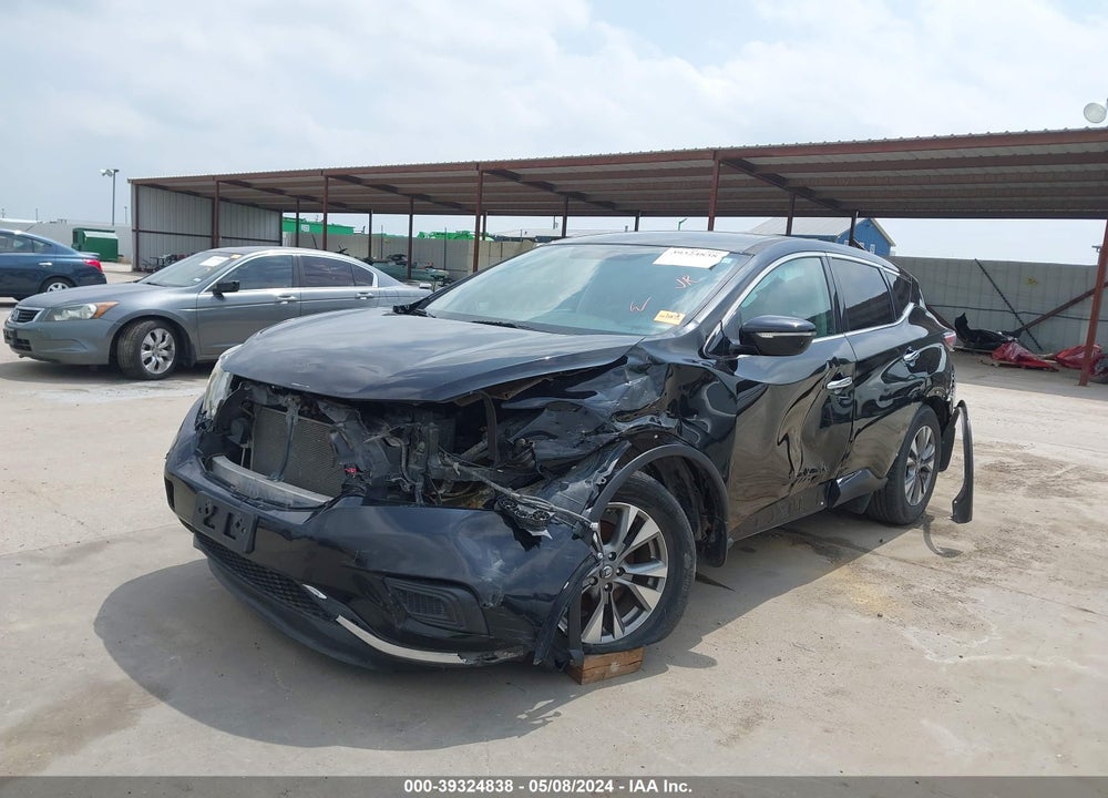 2015 NISSAN MURANO S VIN: 5N1AZ2MG7FN278138