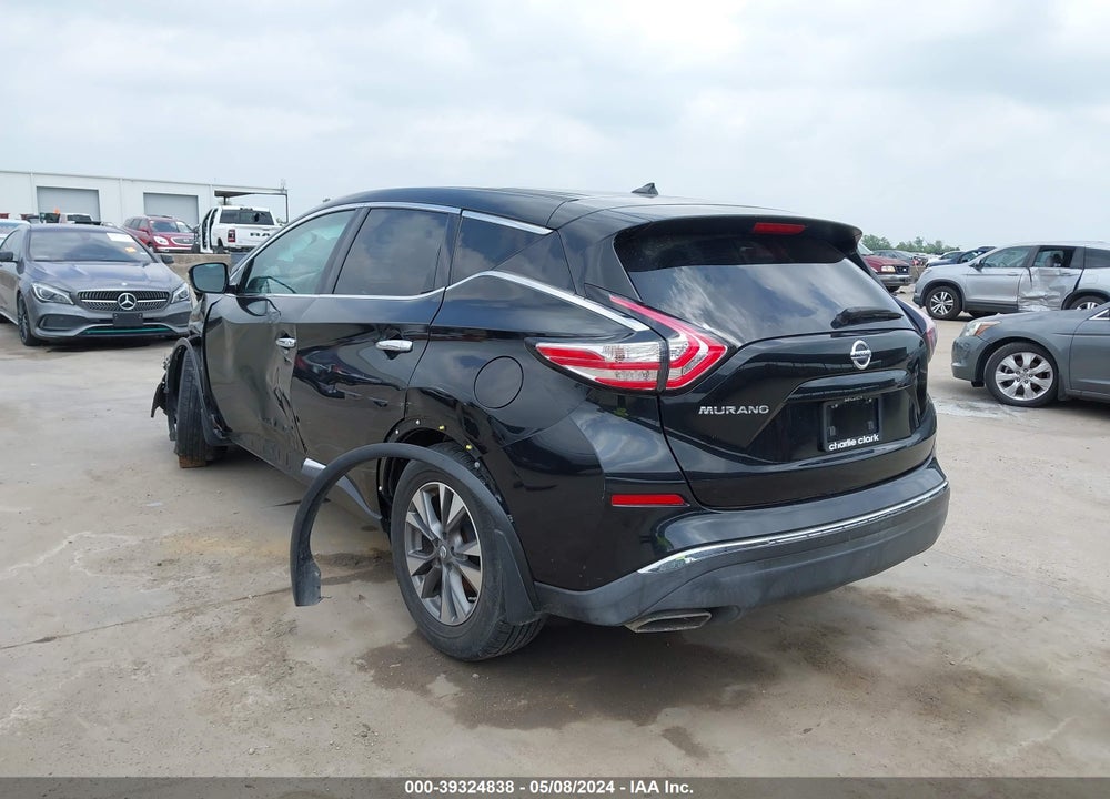 2015 NISSAN MURANO S VIN: 5N1AZ2MG7FN278138