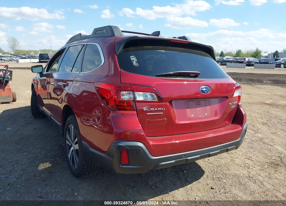 2019 SUBARU OUTBACK 3.6R LIMITED VIN: 4S4BSENC3K3339187
