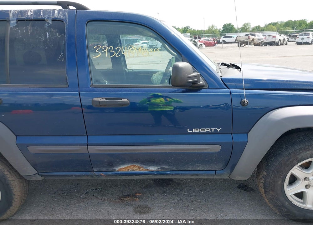 2004 JEEP LIBERTY SPORT VIN: 1J4GL48K04W259247