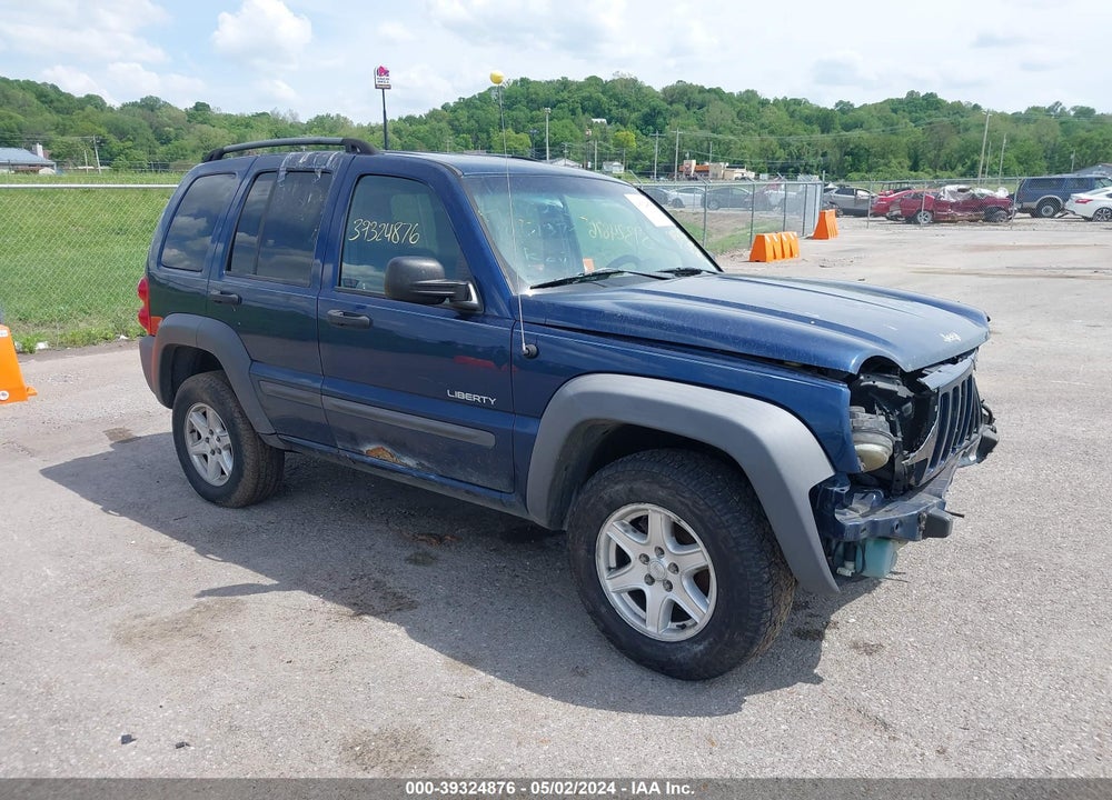 2004 JEEP LIBERTY SPORT VIN: 1J4GL48K04W259247
