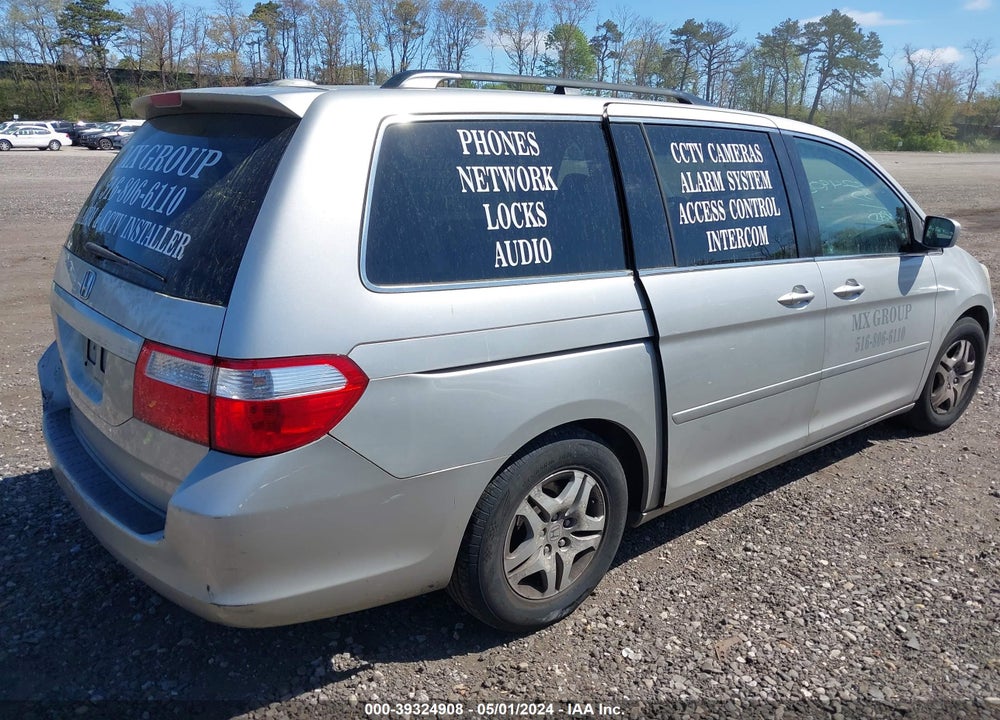 2007 HONDA ODYSSEY EX-L VIN: 5FNRL38797B036556