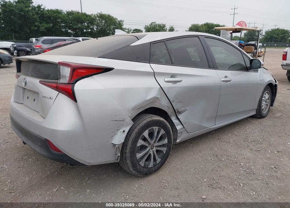 2019 TOYOTA PRIUS LE VIN: JTDL9RFU8K3008429