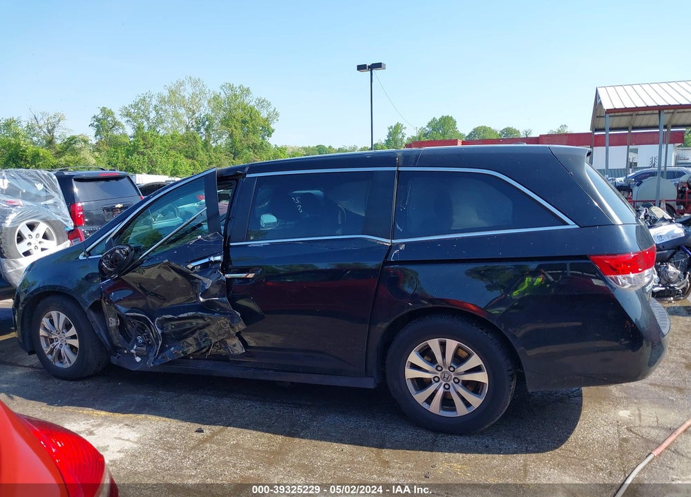 2017 HONDA ODYSSEY SE VIN: 5FNRL5H37HB020351