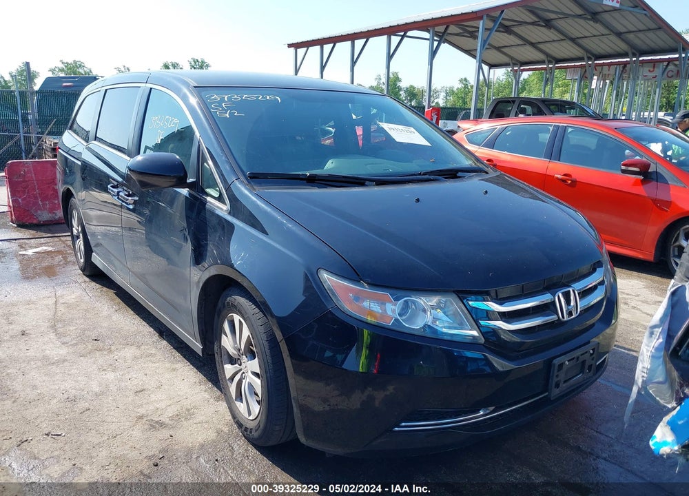 2017 HONDA ODYSSEY SE VIN: 5FNRL5H37HB020351