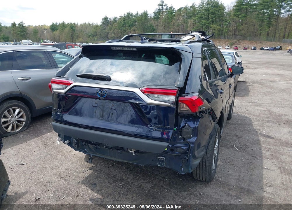 2022 TOYOTA RAV4 LIMITED HYBRID VIN: 4T3D6RFV0NU085044