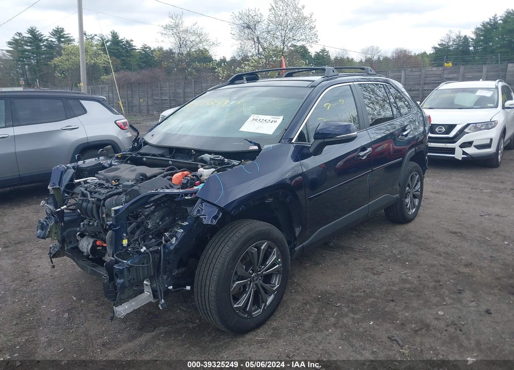 2022 TOYOTA RAV4 LIMITED HYBRID VIN: 4T3D6RFV0NU085044