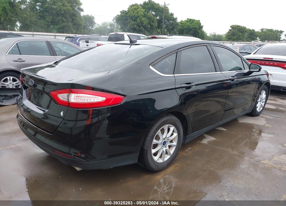 2016 FORD FUSION S VIN: 3FA6P0G78GR314343