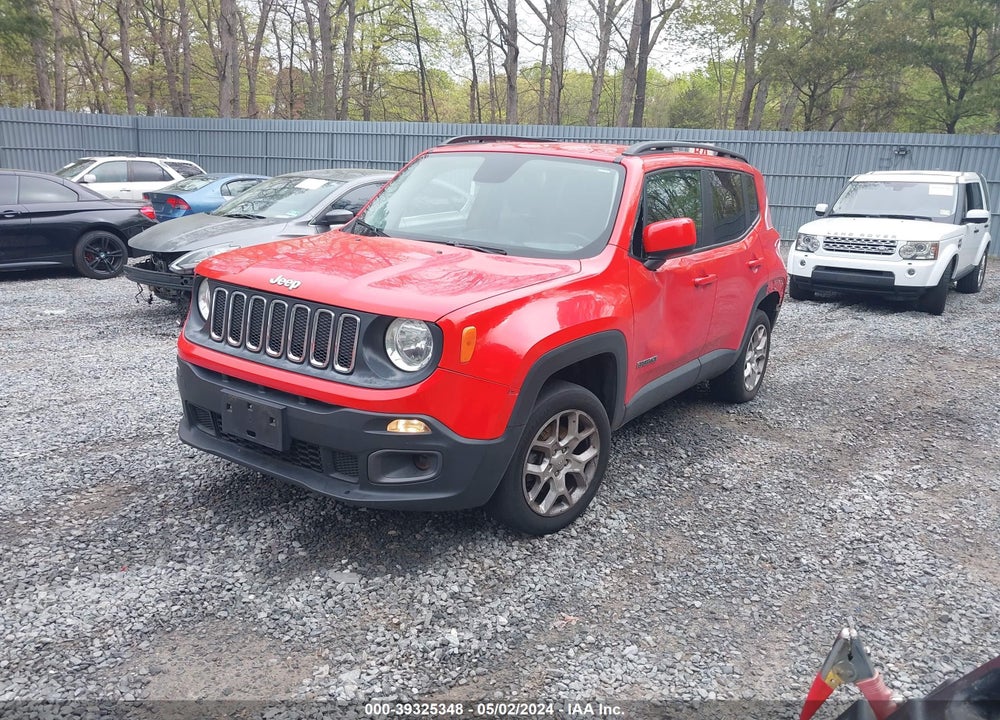 2017 JEEP RENEGADE LATITUDE 4X4 VIN: ZACCJBBB3HPE92906
