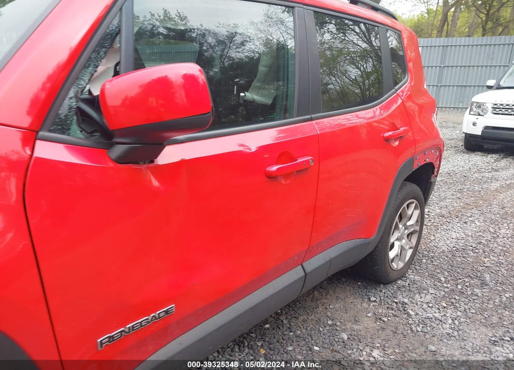 2017 JEEP RENEGADE LATITUDE 4X4 VIN: ZACCJBBB3HPE92906