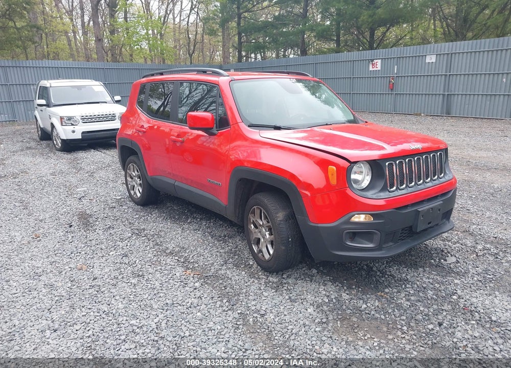 2017 JEEP RENEGADE LATITUDE 4X4 VIN: ZACCJBBB3HPE92906