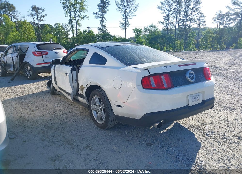 2010 FORD MUSTANG GT/GT PREMIUM VIN: 1ZVBP8CHXA5156052