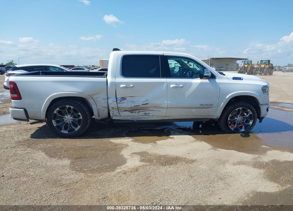 2019 RAM 1500 LIMITED 4X4 5'7 BOX VIN: 1C6SRFHT9KN809350