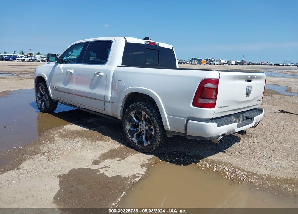 2019 RAM 1500 LIMITED 4X4 5'7 BOX VIN: 1C6SRFHT9KN809350