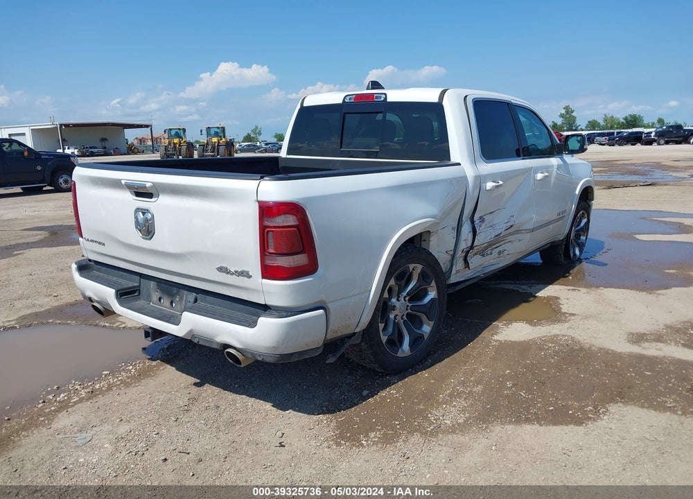 2019 RAM 1500 LIMITED 4X4 5'7 BOX VIN: 1C6SRFHT9KN809350