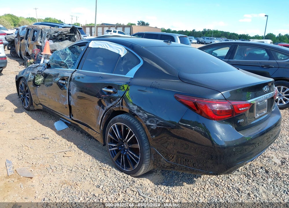 2019 INFINITI Q50 3.0T RED SPORT 400 VIN: JN1FV7AR2KM800430