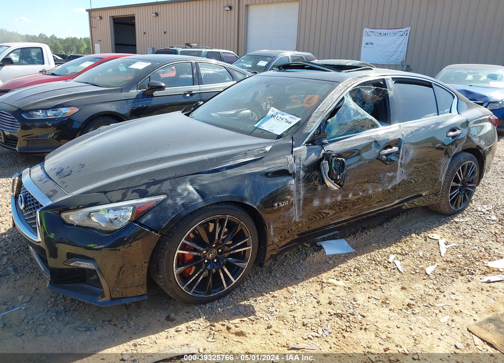 2019 INFINITI Q50 3.0T RED SPORT 400 VIN: JN1FV7AR2KM800430