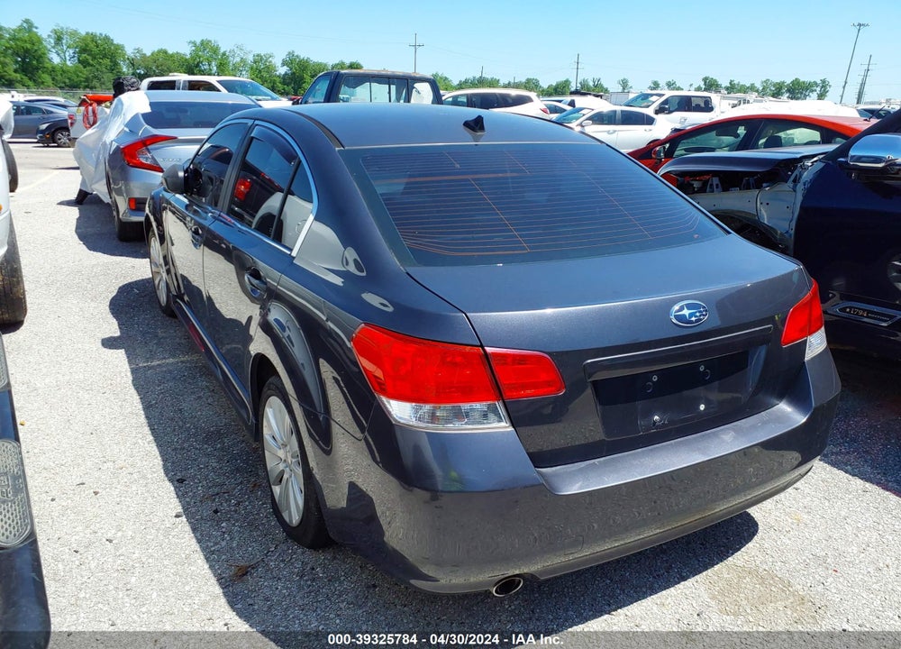 2011 SUBARU LEGACY 2.5I LIMITED VIN: 4S3BMBJ6XB3231310